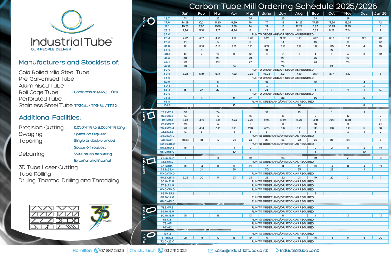 ITM Schedule WEB-2025